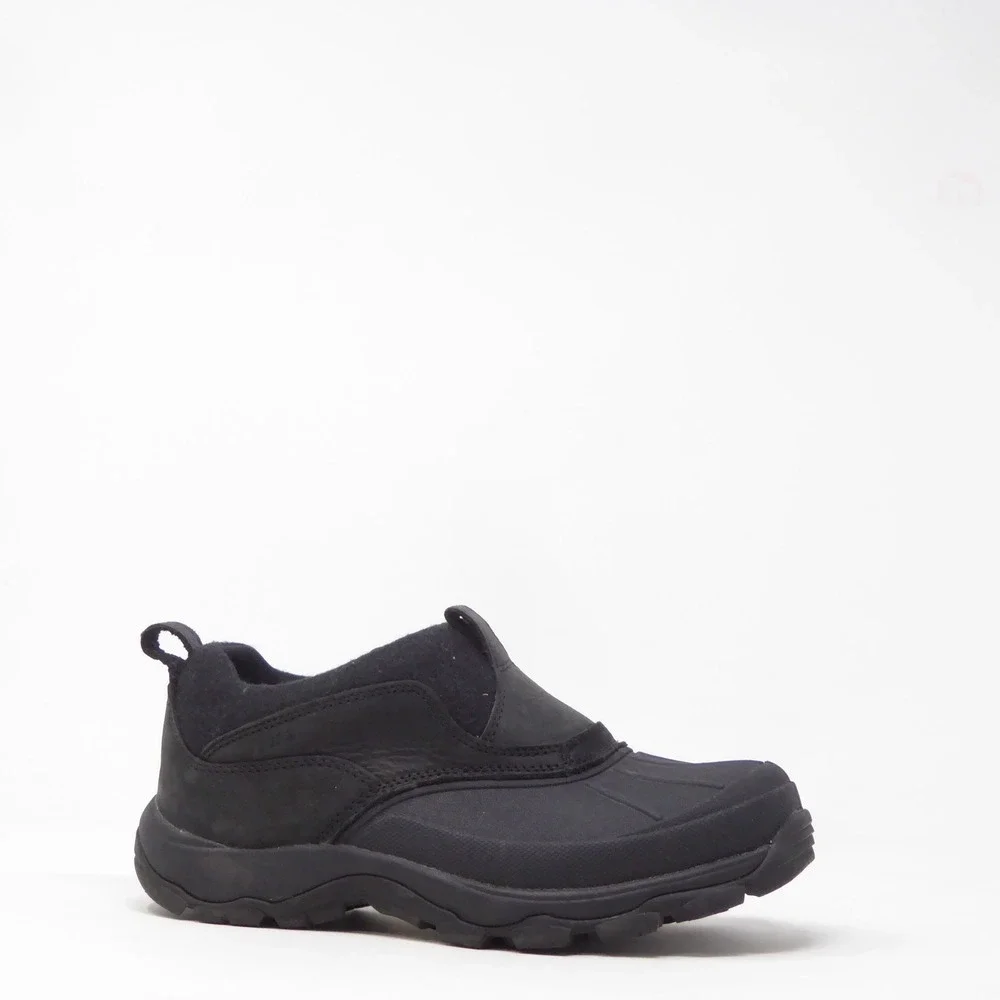 LL Bean Womens Storm Chaser 5 Snow Sneakers Black Vibram Arctic Grip Slip On 9